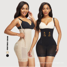 Custom High Waist Elasticity Slimming Tummy Control Women Daily Postoperative Consolidation Full Waist Trainer Body Shaper